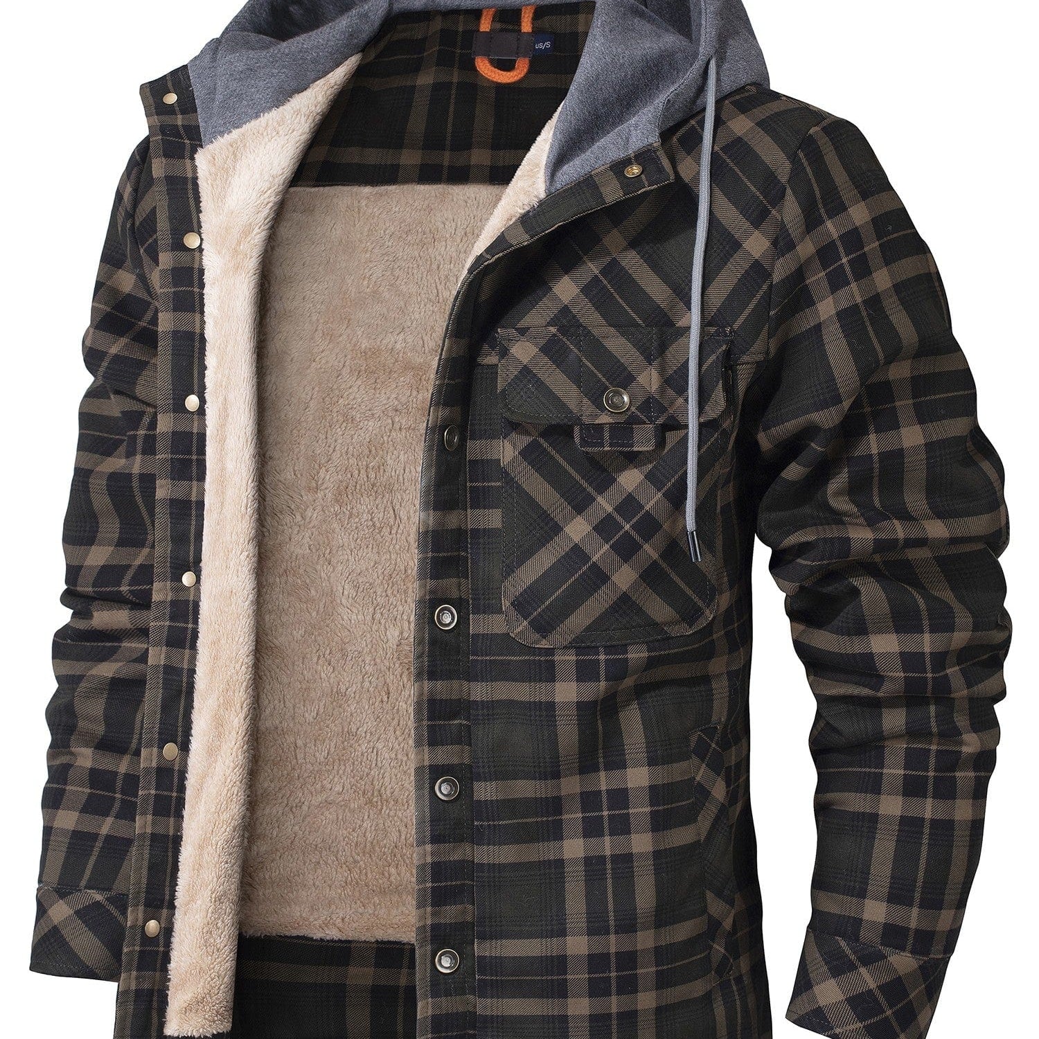 AlpenNord™ | Casaco de Flanela Woodland