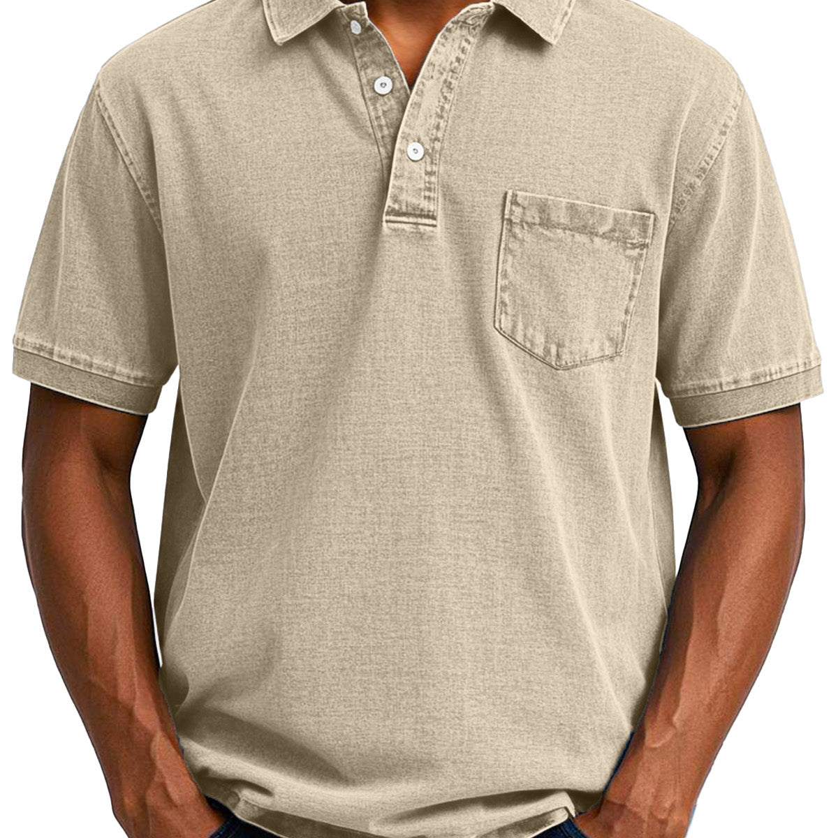 Maxime™ — Polo casual vintage