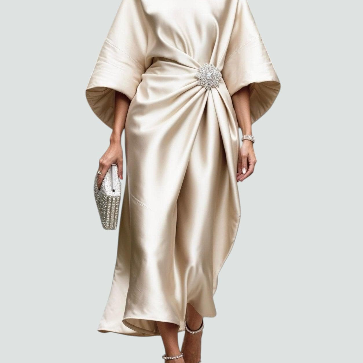 Isadora | Vestido longo de Mulher elegância atemporal