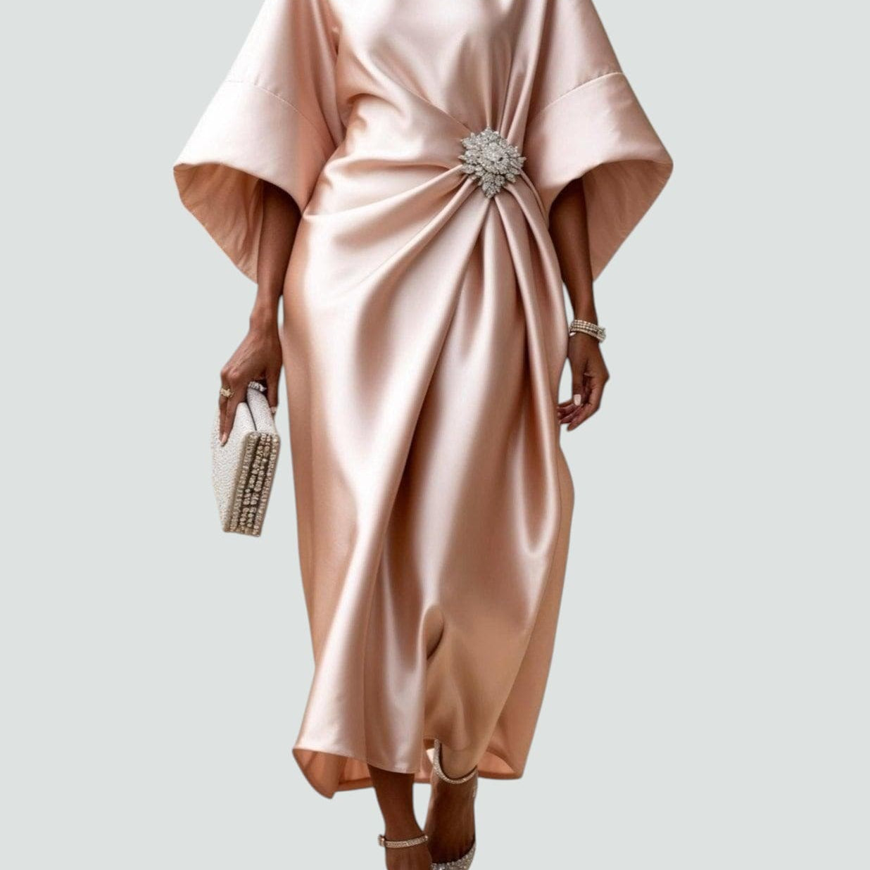 Isadora | Vestido longo de Mulher elegância atemporal