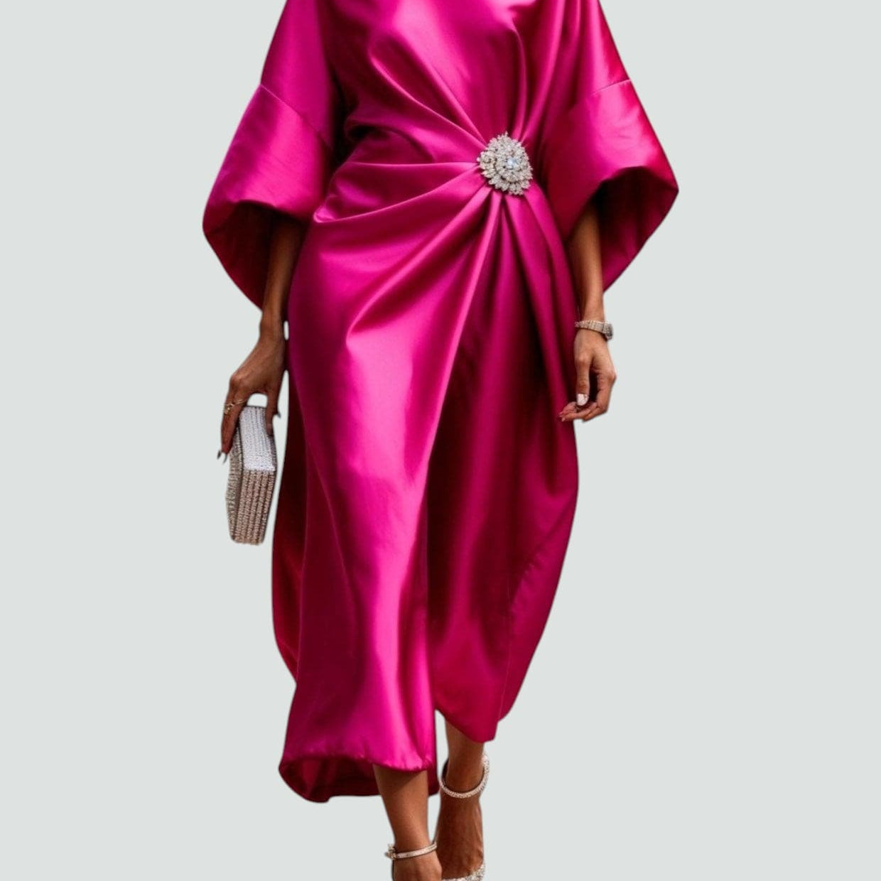Isadora | Vestido longo de Mulher elegância atemporal