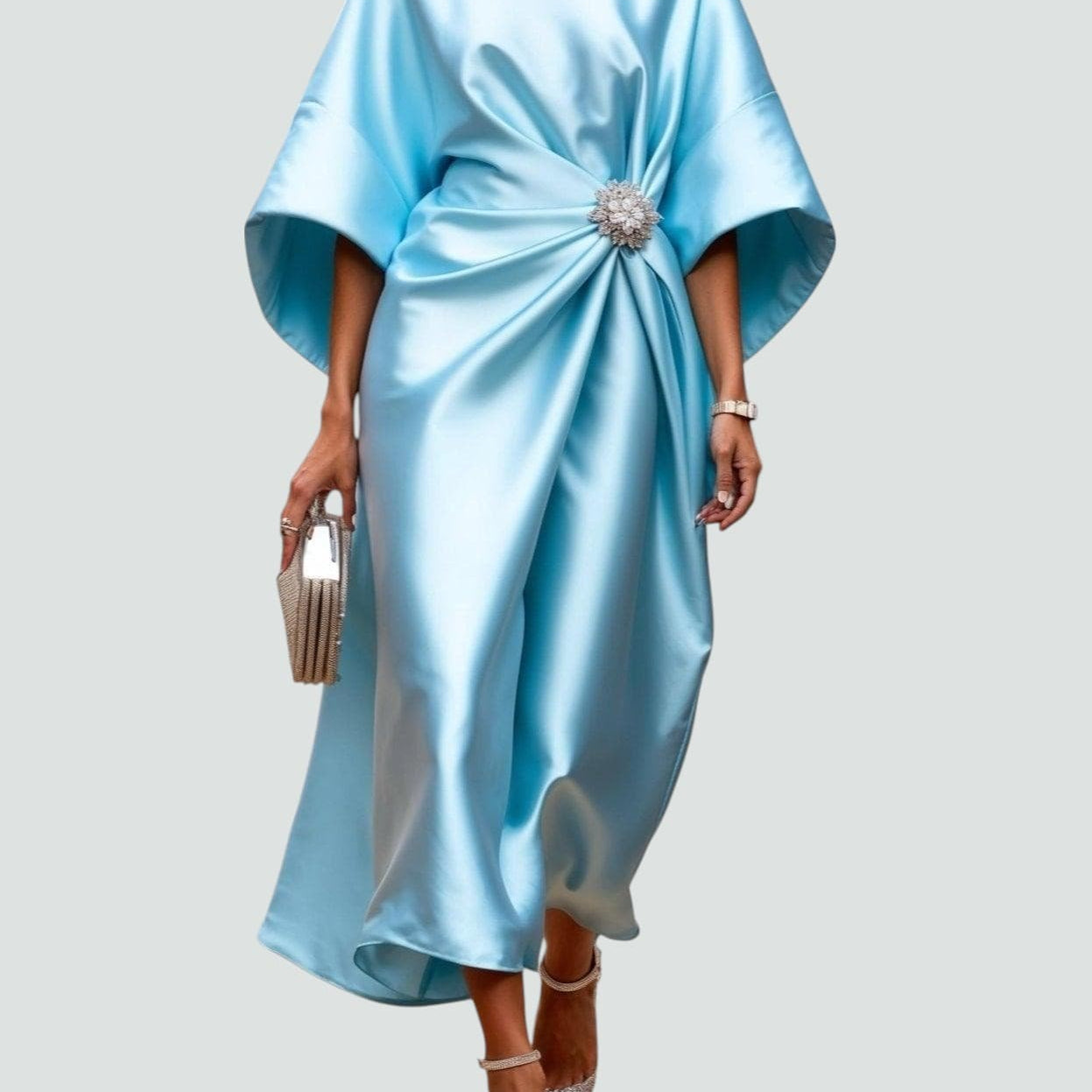 Isadora | Vestido longo de Mulher elegância atemporal