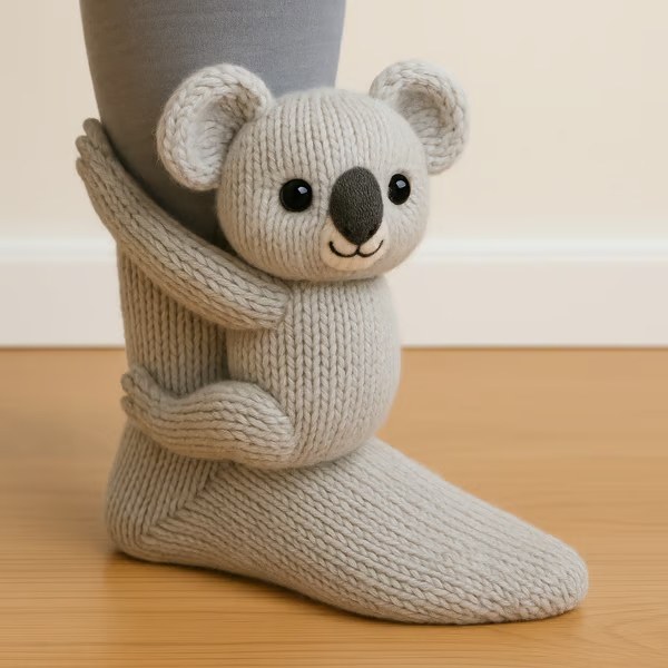 Cuddle Animal Socks™ — Meias divertidas com animais