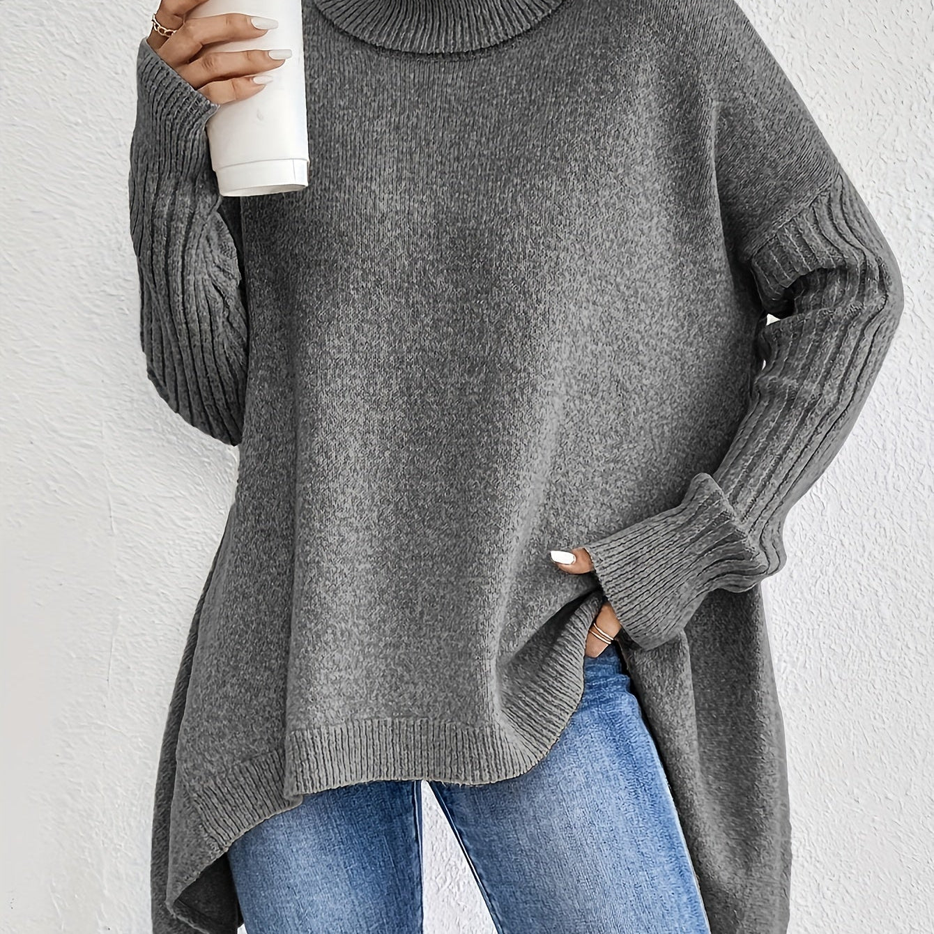 Laila | Camisola polo oversize