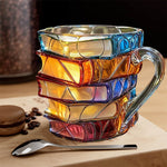 Leitura Feliz — Caneca Decorativa 3D