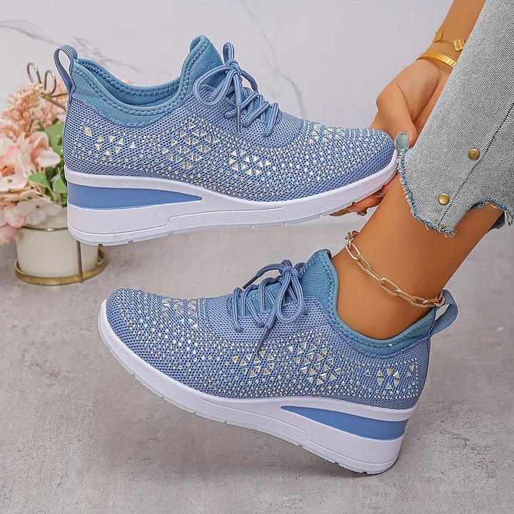 Giselle – Sapatilhas com strass brilhante