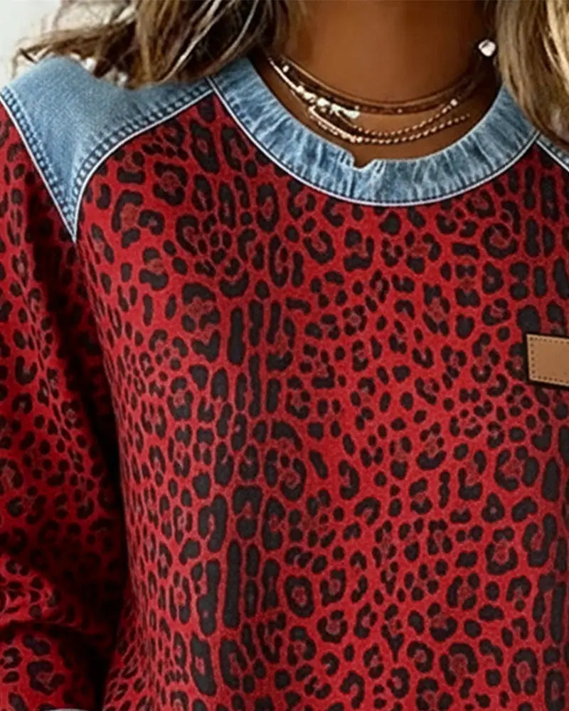 Leo — Camisola com Estampado Leopardo