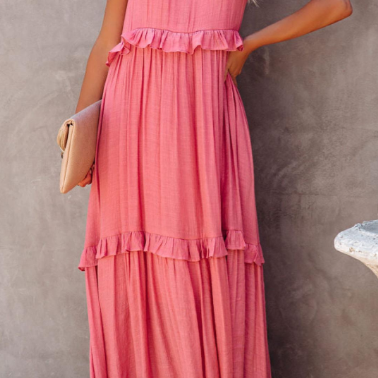 Lucia | Vestido comprido sem mangas