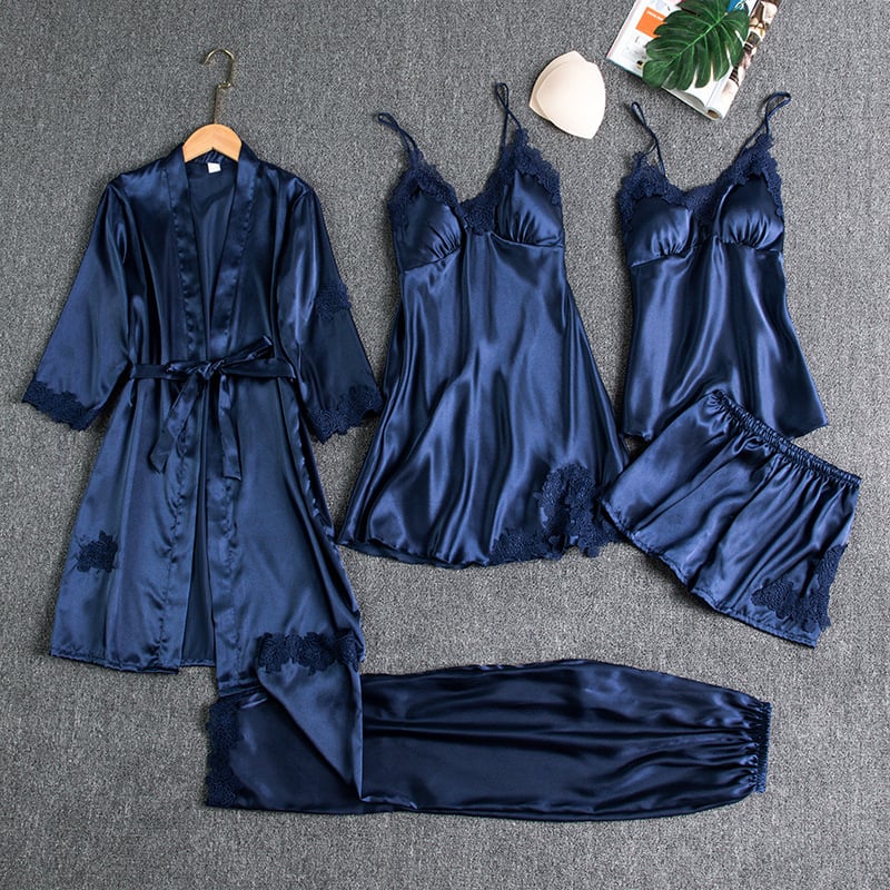 Helene | Conjunto de pijama de cinco peças
