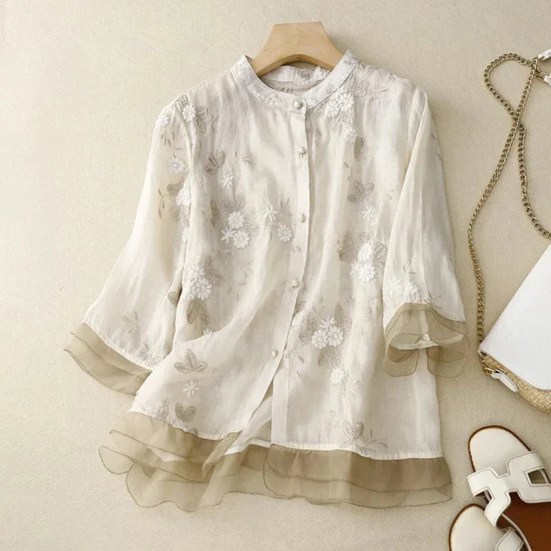 Maria — Blusa Bordada