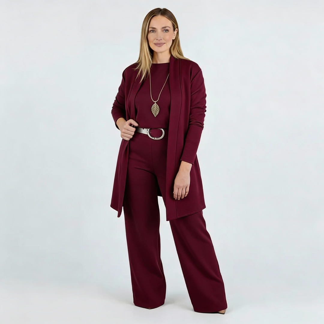 Dionisa | Conjunto elegante de três peças