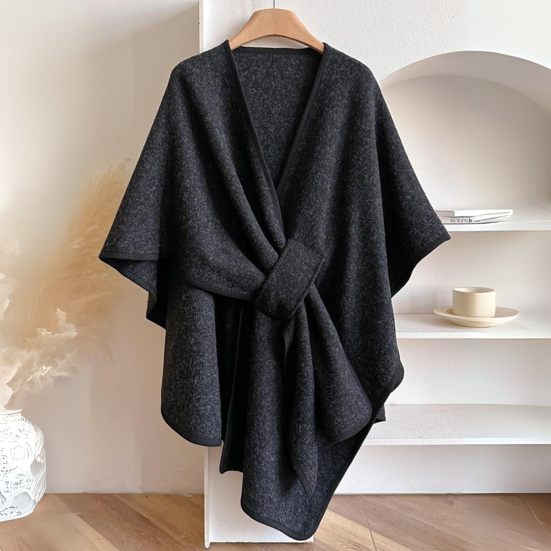 Alu | Xale drapeado em polar