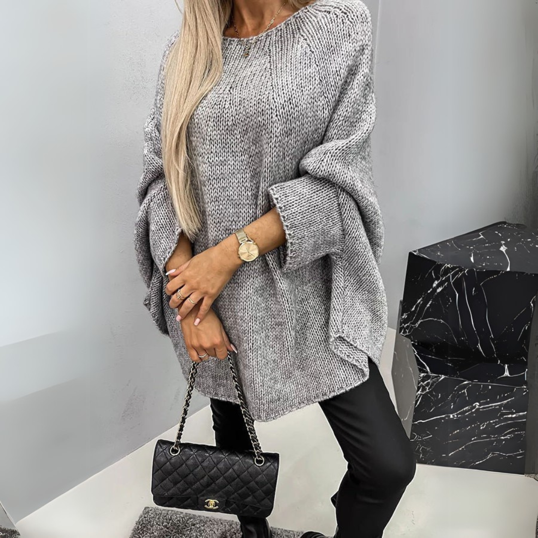 Isabelle | Camisola elegante de gola redonda