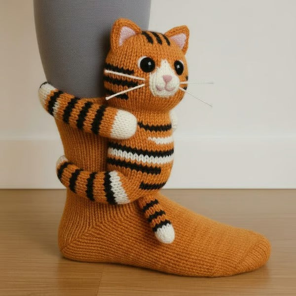 Cuddle Animal Socks™ — Meias divertidas com animais