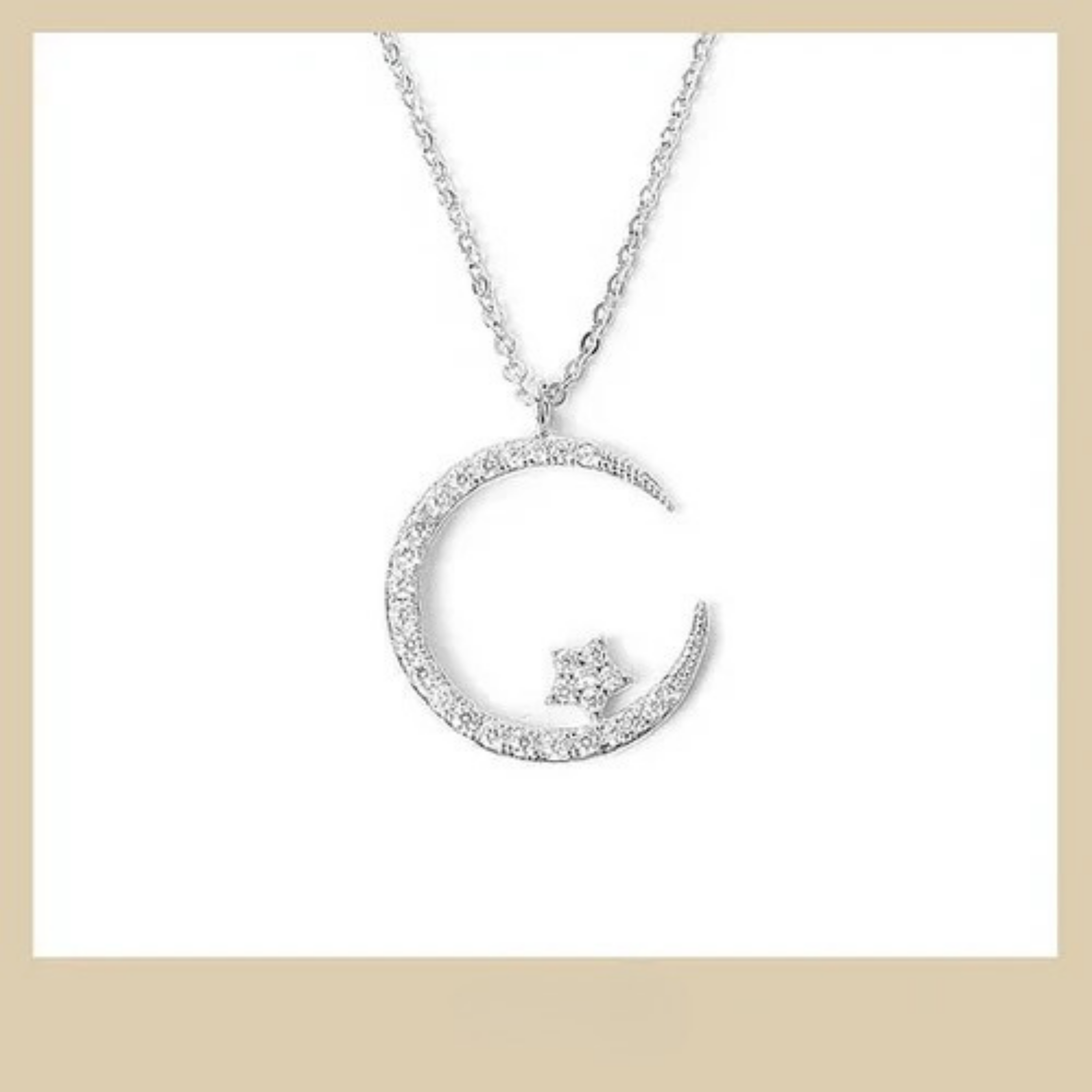 Celeste — Colar Estrela e Lua