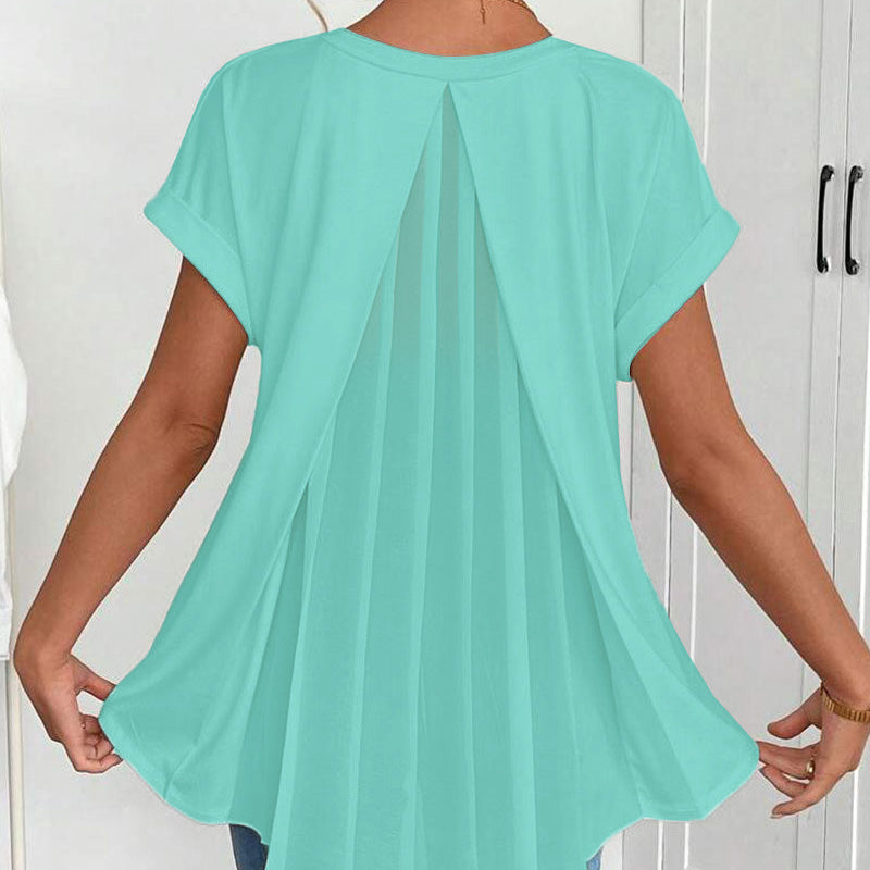Irenne — T-shirt de Manga Curta