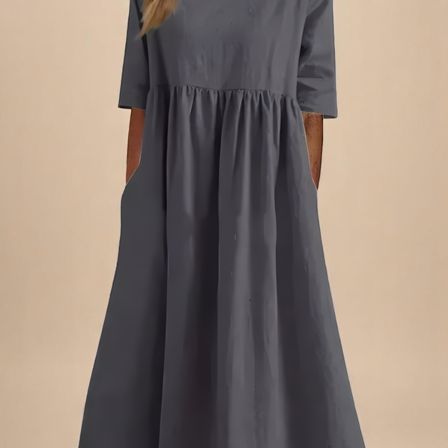 Minea - Vestido de algodão arejado