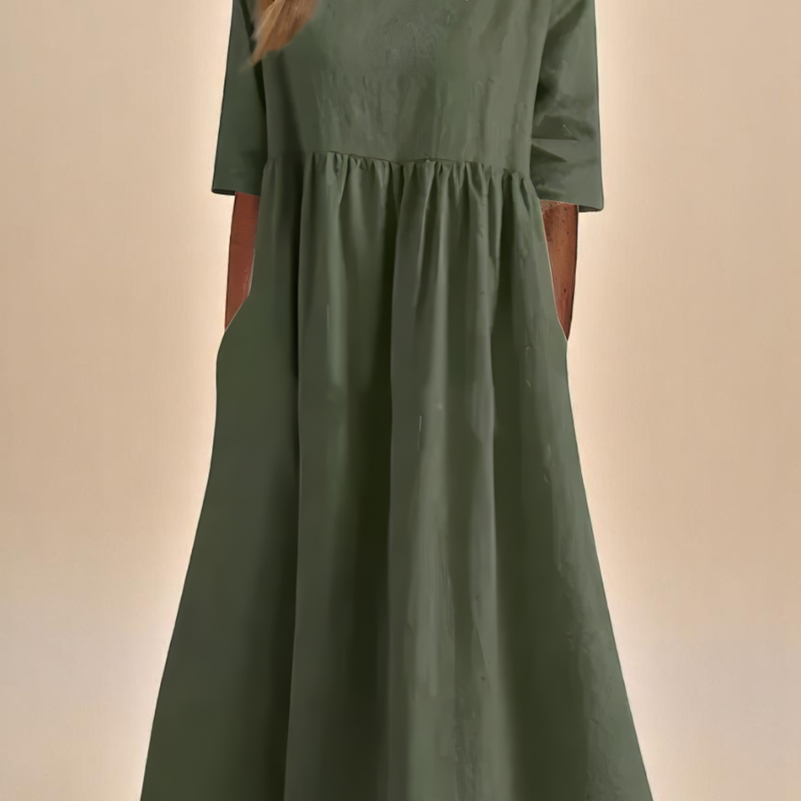 Minea - Vestido elegante arejado