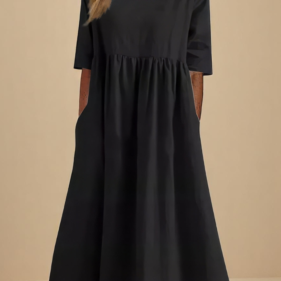 Minea - Vestido elegante arejado