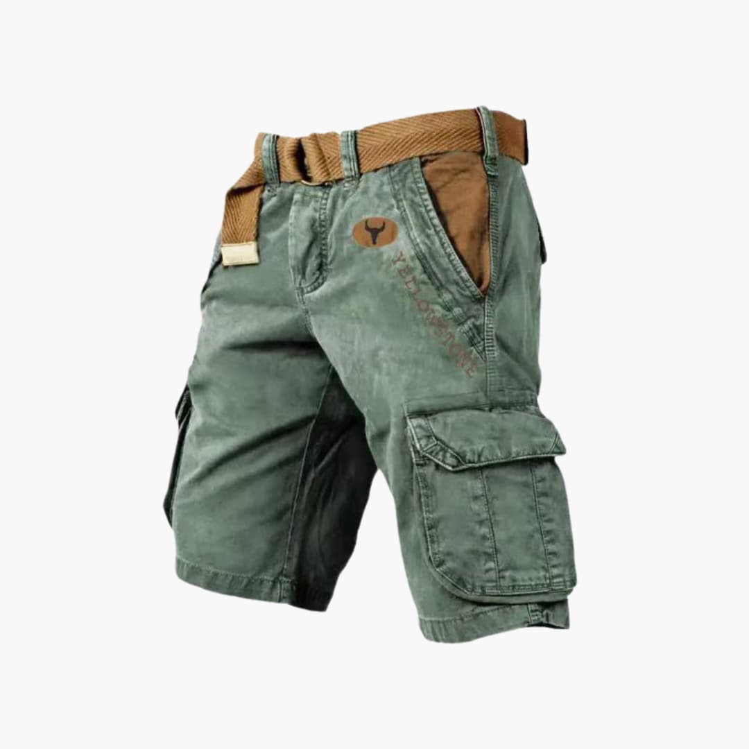 Laluna® — Calças cargo com 6 bolsos
