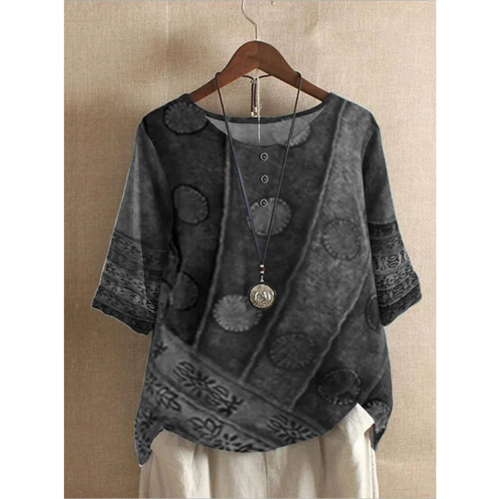 Valarie — Blusa Boêmia Colorida
