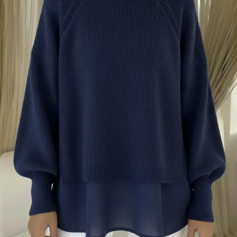 Casilda | Camisola com Efeito Sobreposto