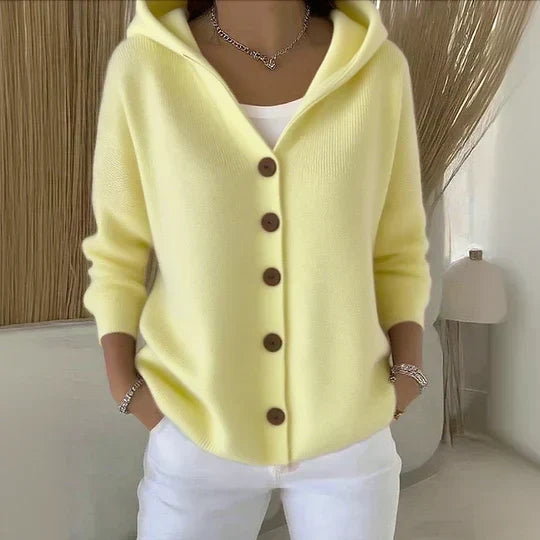 Rocio | Cardigan de Malha com Capuz