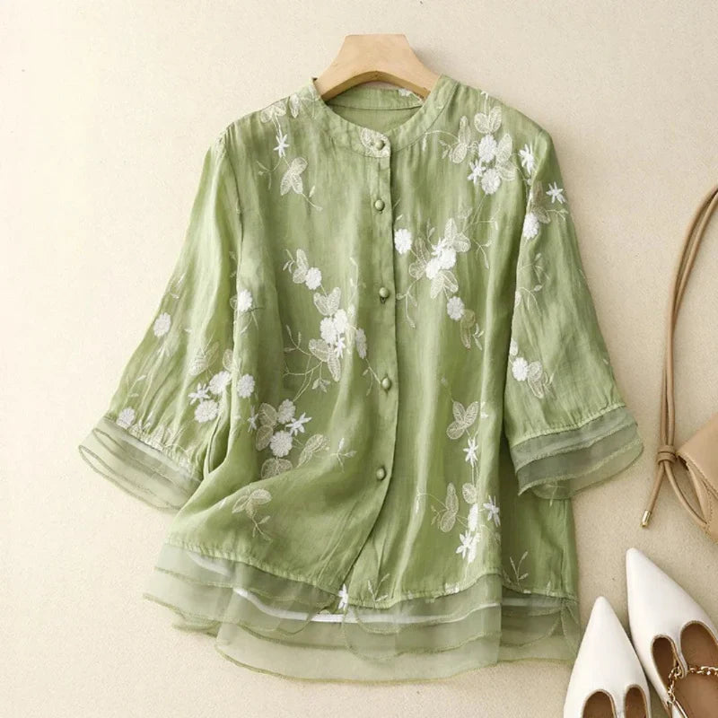 Maria — Blusa Bordada