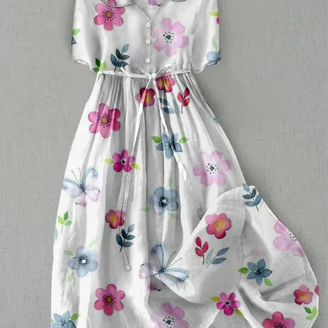 Arya - Vestido Vintage com Elegância Atemporal