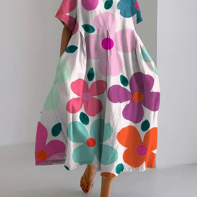 Vestido de verão floral Eli