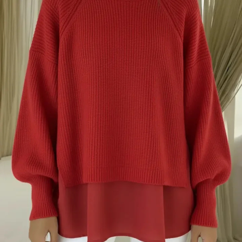 Casilda | Camisola com Efeito Sobreposto