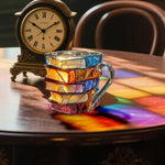 Leitura Feliz — Caneca Decorativa 3D