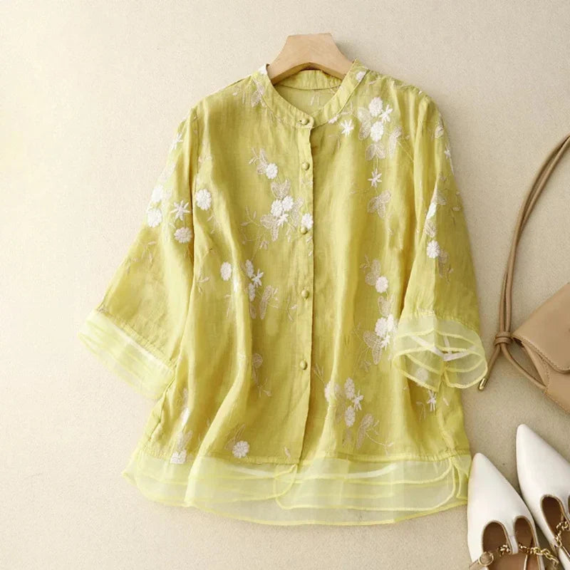 Maria — Blusa Bordada