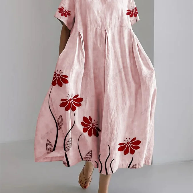 Vestido de verão floral Sabi