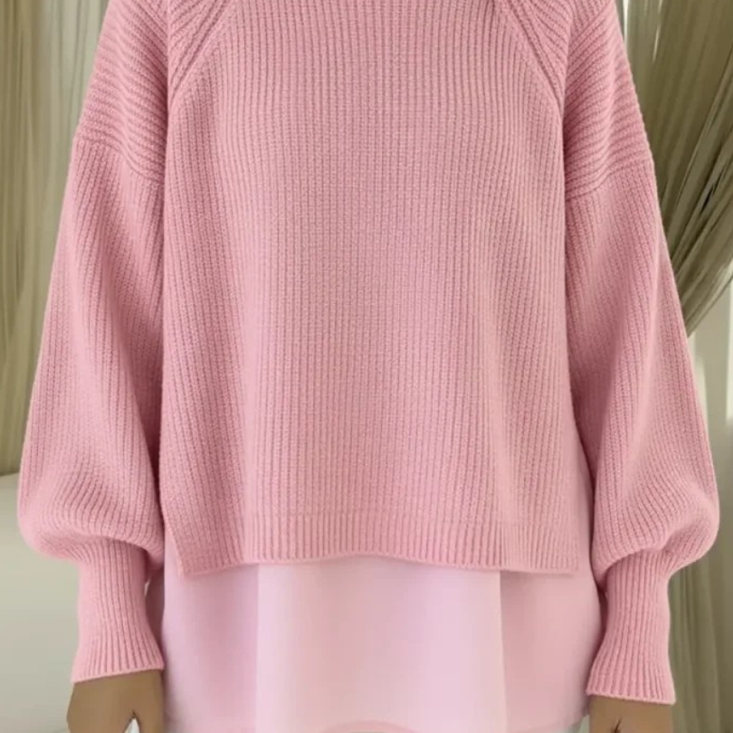 Casilda | Camisola com Efeito Sobreposto
