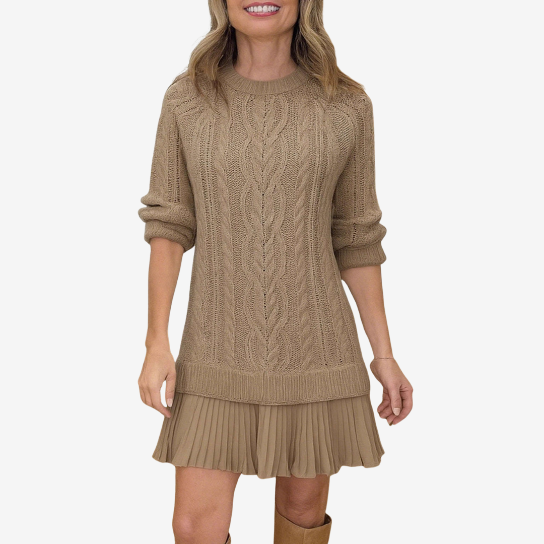 Gaëlle | Vestido-camisola de malha