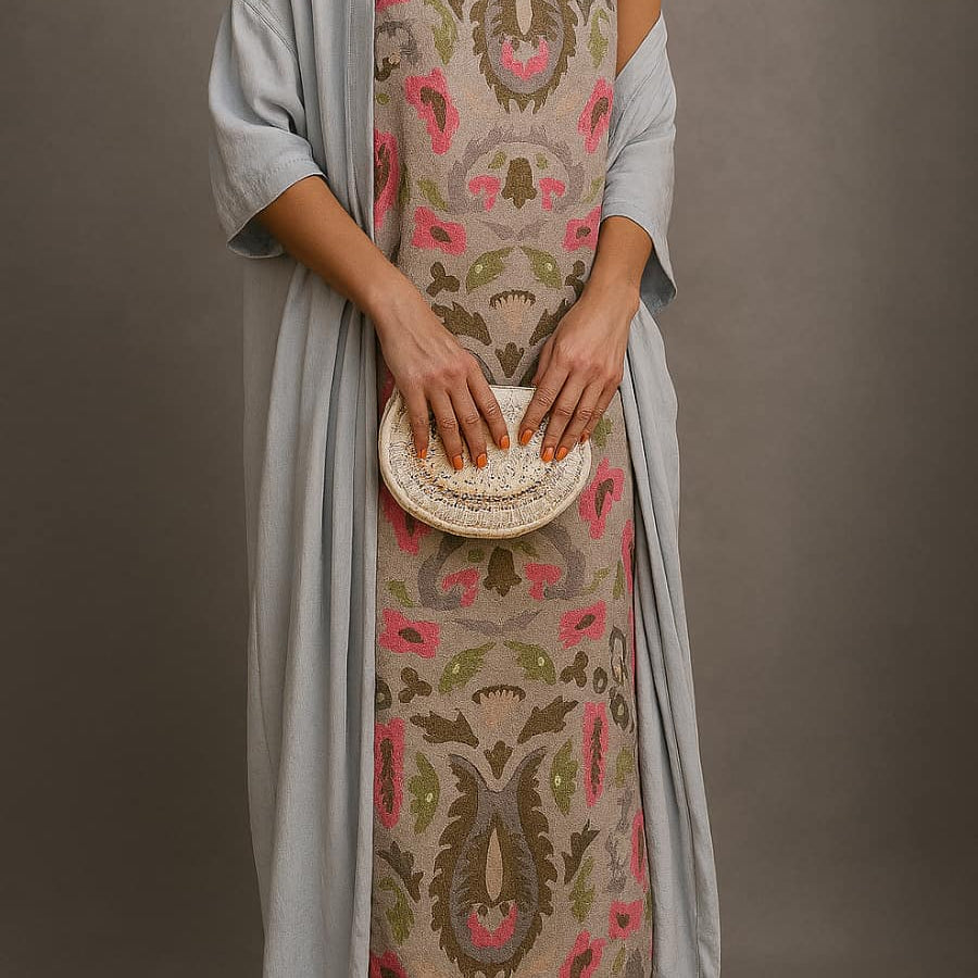 ISABELLA | Vestido Estampado Elegante para Mulher
