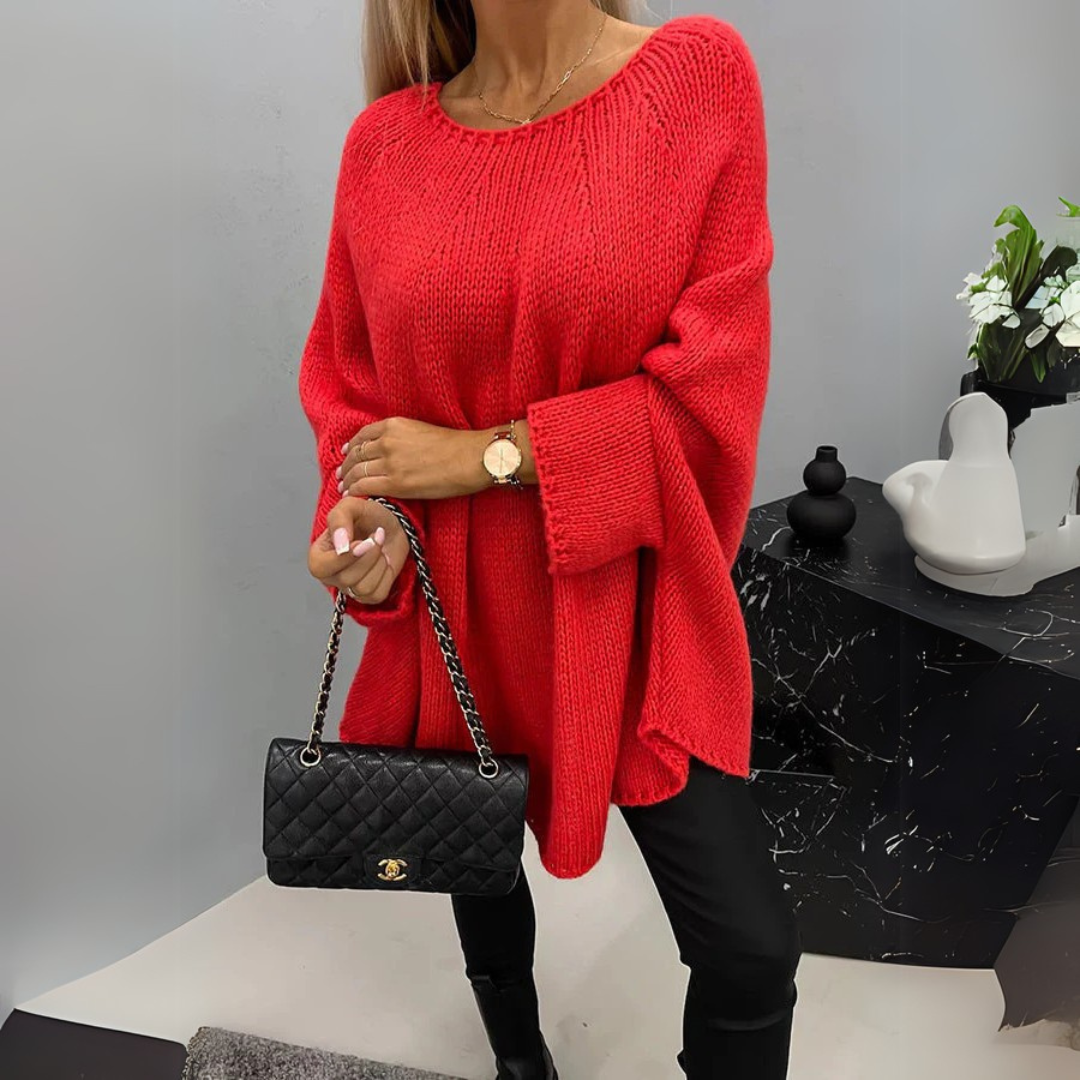 Isabelle | Camisola elegante de gola redonda