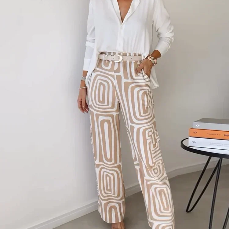 Olivia — Conjunto Elegante de Duas Peças