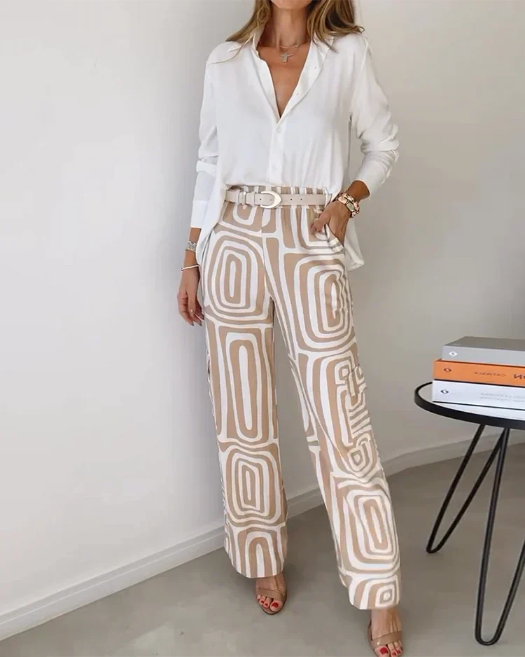 Olivia — Conjunto Elegante de Duas Peças