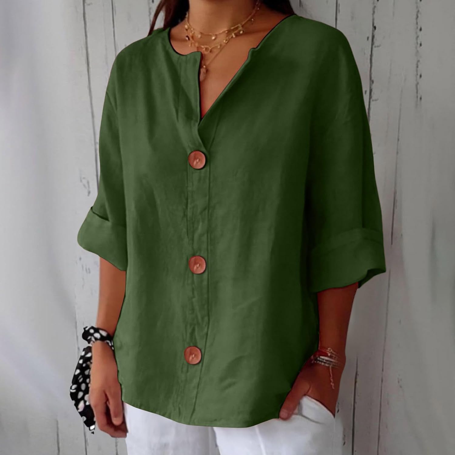 Clara — Blusa Casual Elegante