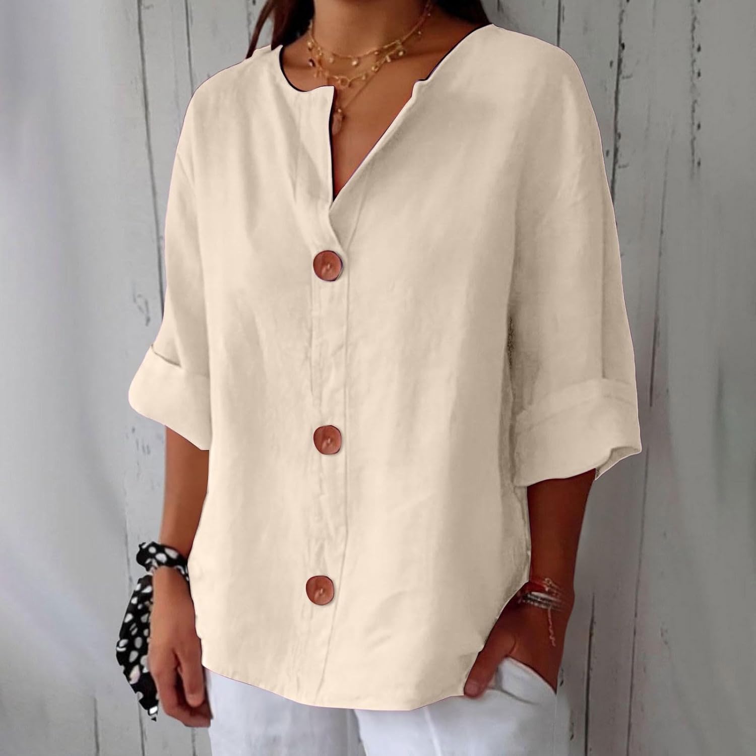 Clara — Blusa Casual Elegante