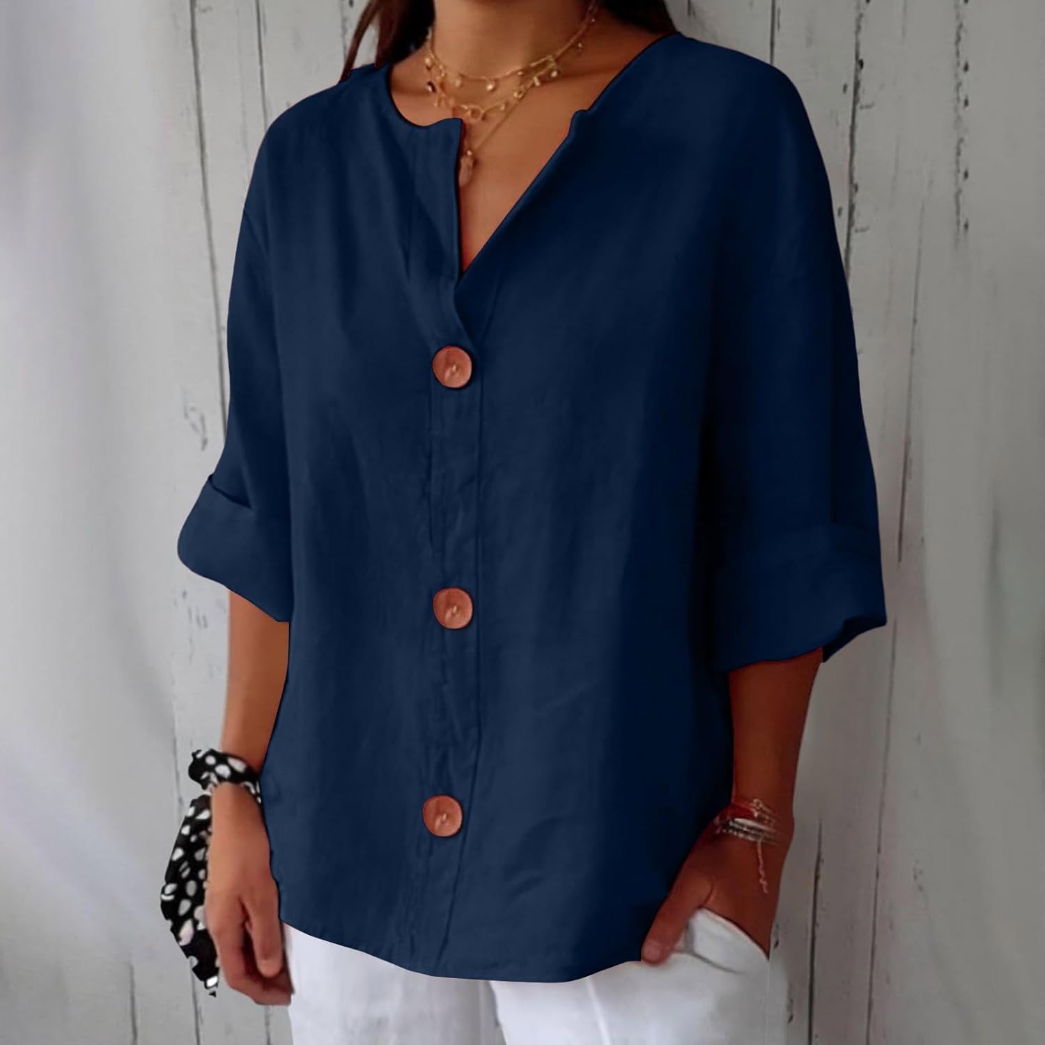 Clara — Blusa Casual Elegante
