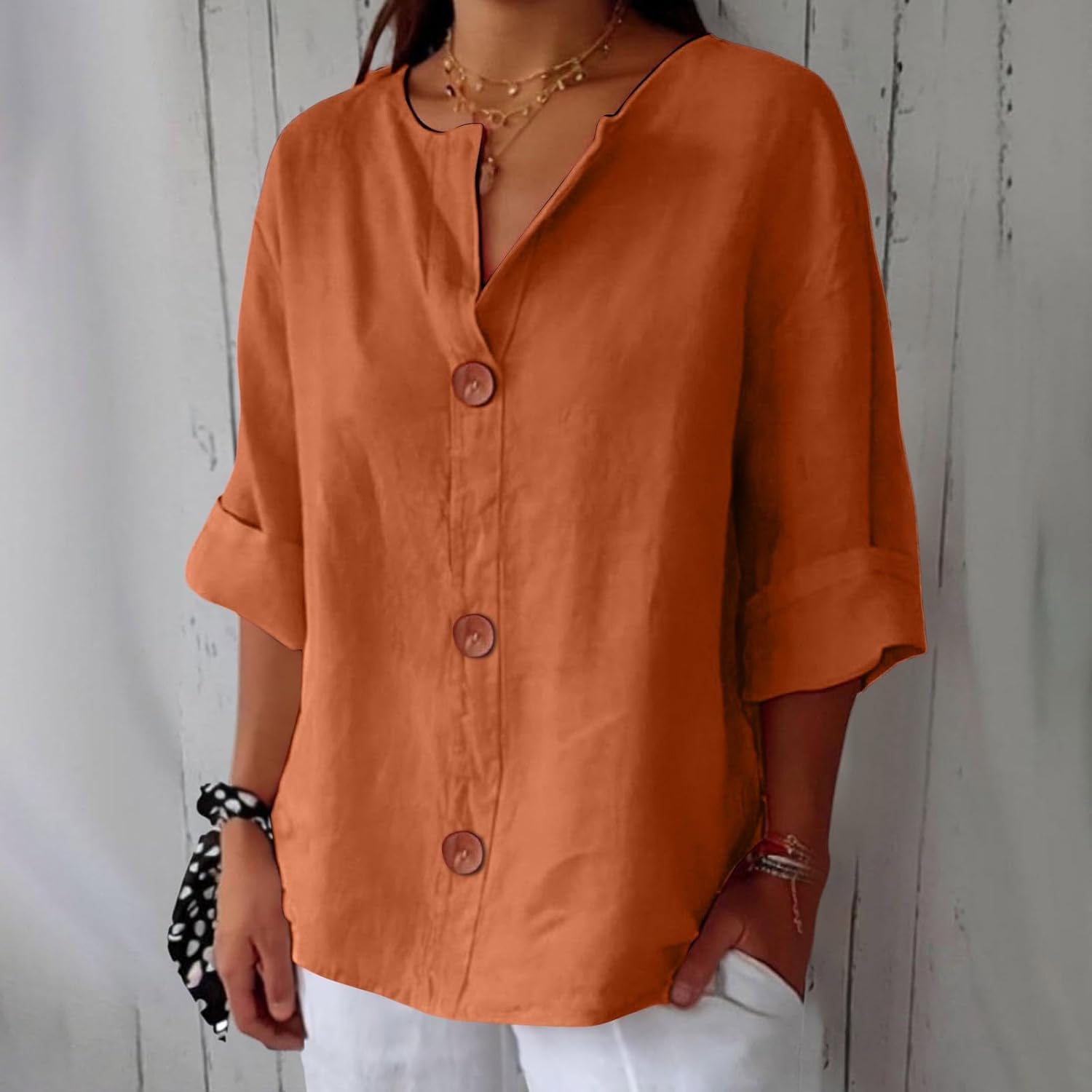 Clara — Blusa Casual Elegante