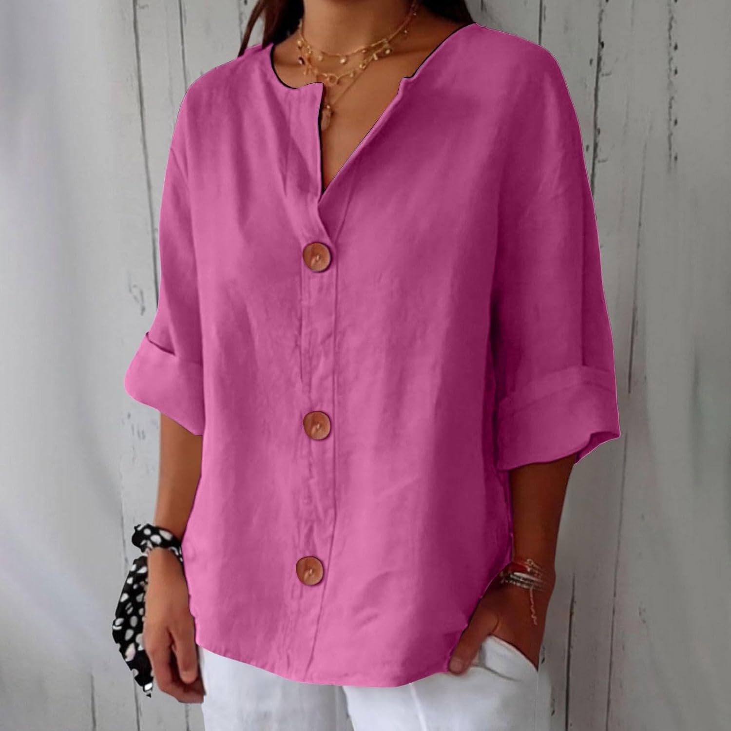 Clara — Blusa Casual Elegante