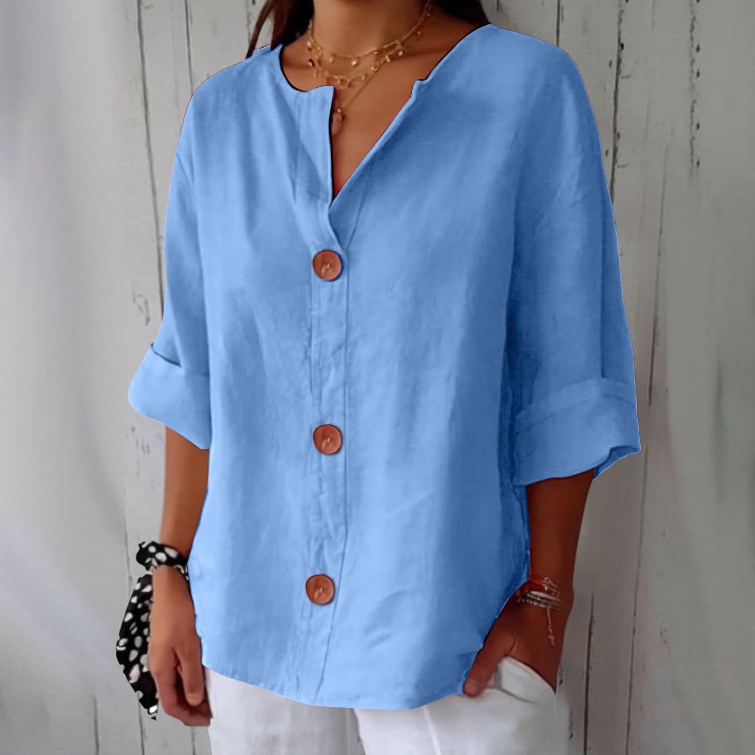 Clara — Blusa Casual Elegante