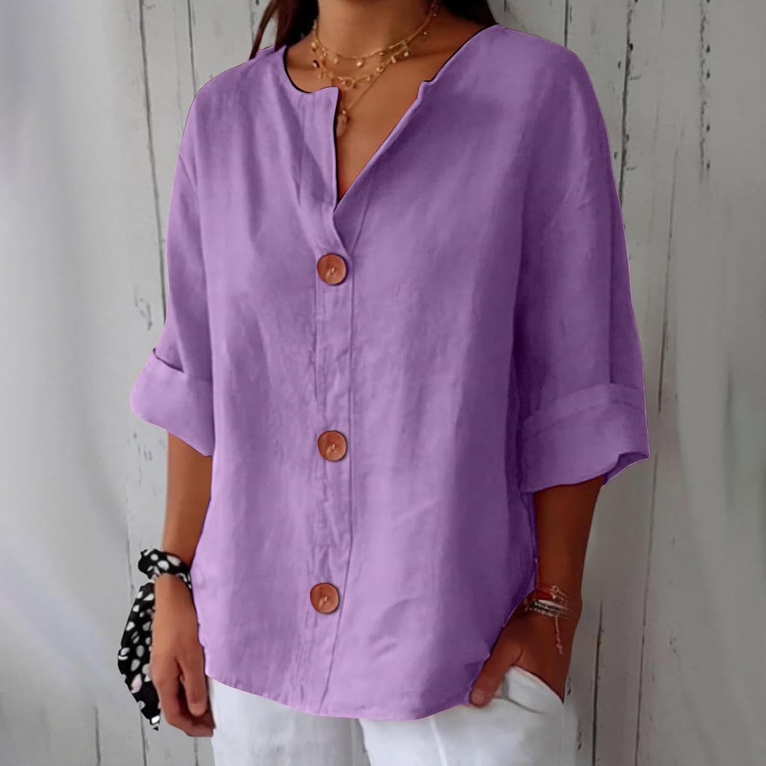 Clara — Blusa Casual Elegante