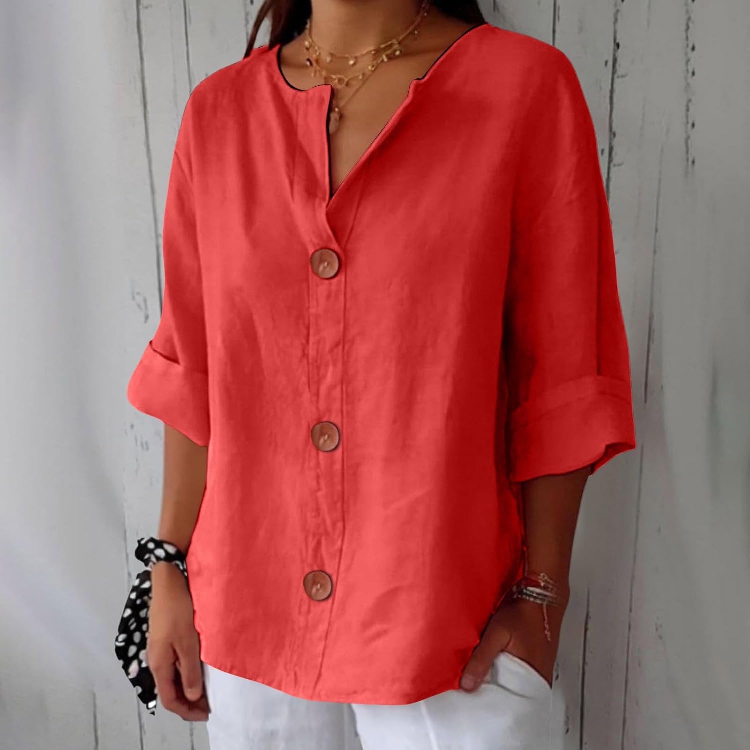 Clara — Blusa Casual Elegante