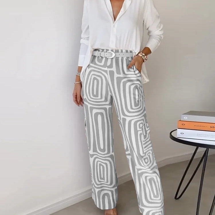 Olivia — Conjunto Elegante de Duas Peças