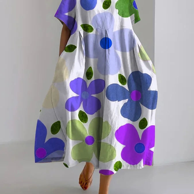 Vestido de verão floral Eli